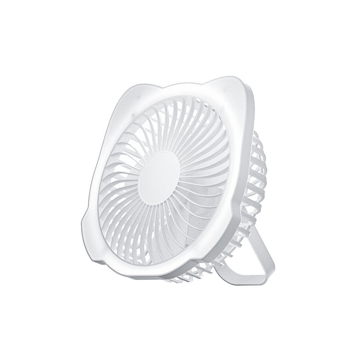 Women Mini Table Fan with Powerful Battery Bowlift