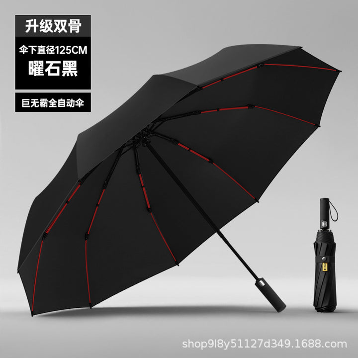 Women's High-Quality Automatic Umbrella with Reinforced Frame Bowlift