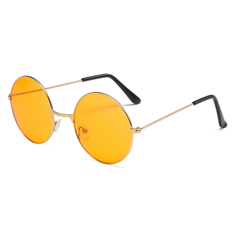 Retro Round Lens Sunglasses Bowlift