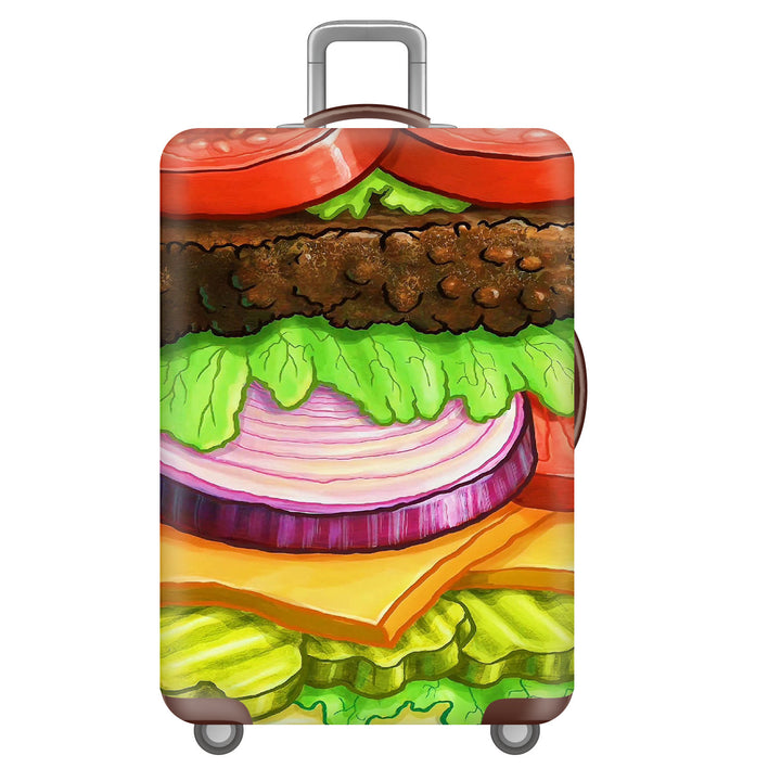 Unisex nan robust hard-shell suitcase with artistic face portrait print and 360° wheels Bowlift
