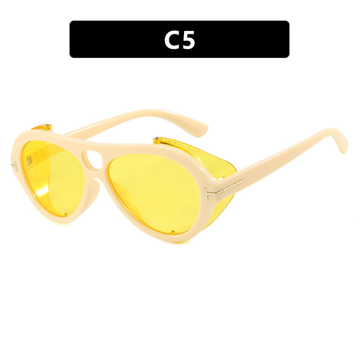 Women modern sunglasses with unique design Bowlift