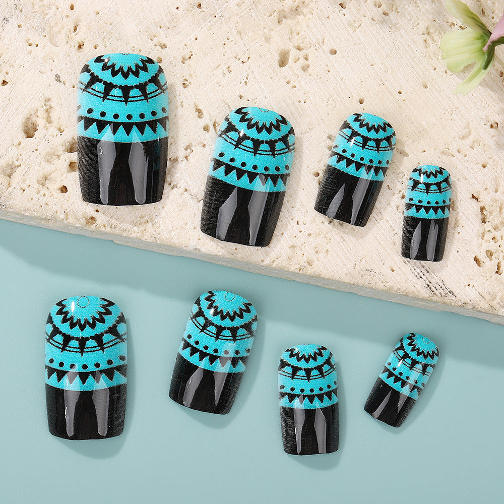 Creative ethnic style artistic nails Bowlift