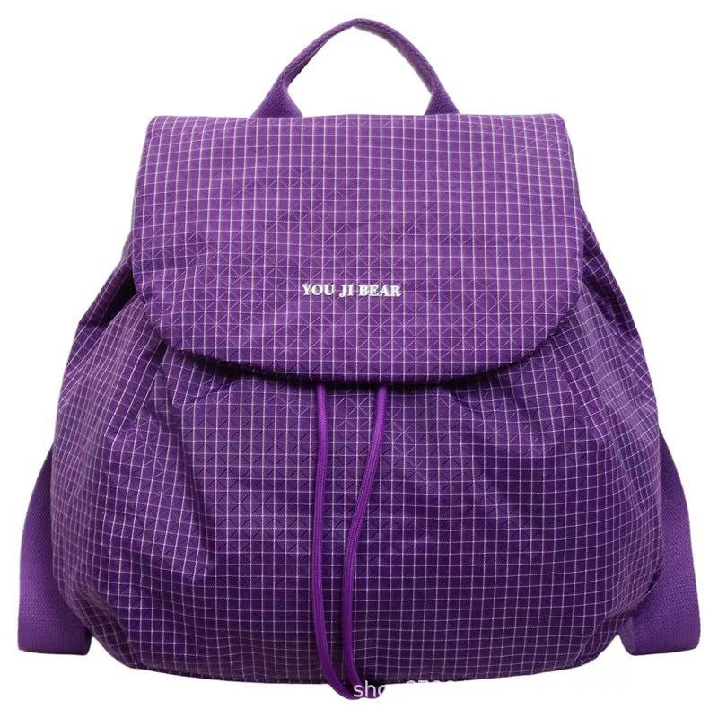 Stylish Drawstring Closure Backpack Bowlift