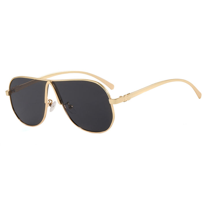 Women oversized sunglasses with modern design Bowlift