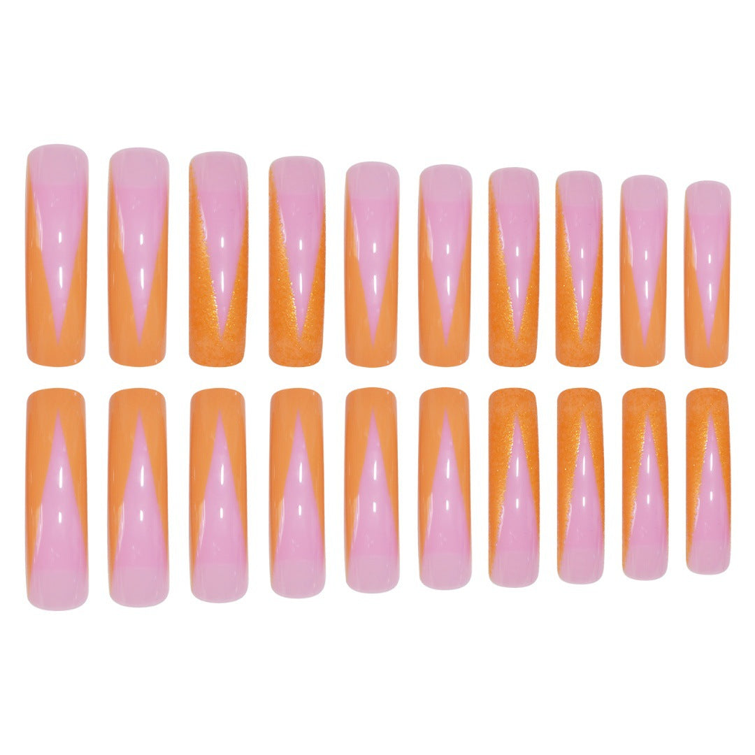 Abstract Stiletto Nail Extensions Bowlift