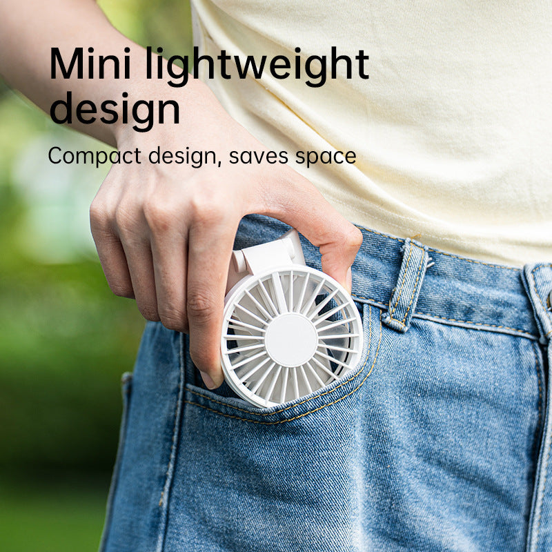 Unisex Handheld Rechargeable Personal Fan Bowlift