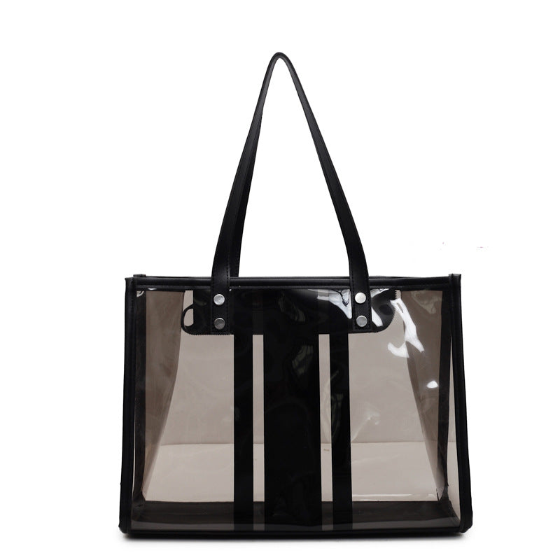 Stylish Clear Utility Tote Bowlift