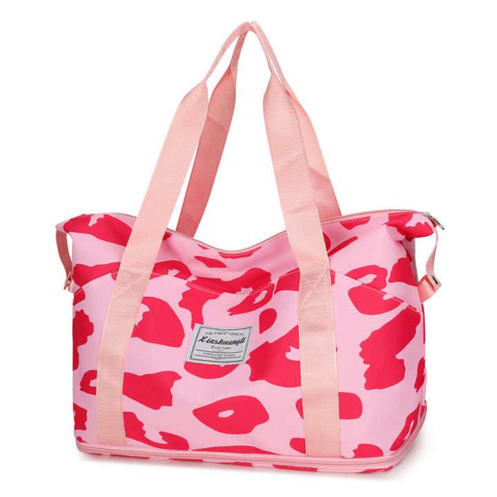 Spacious Zebras-Patterned Travel Tote