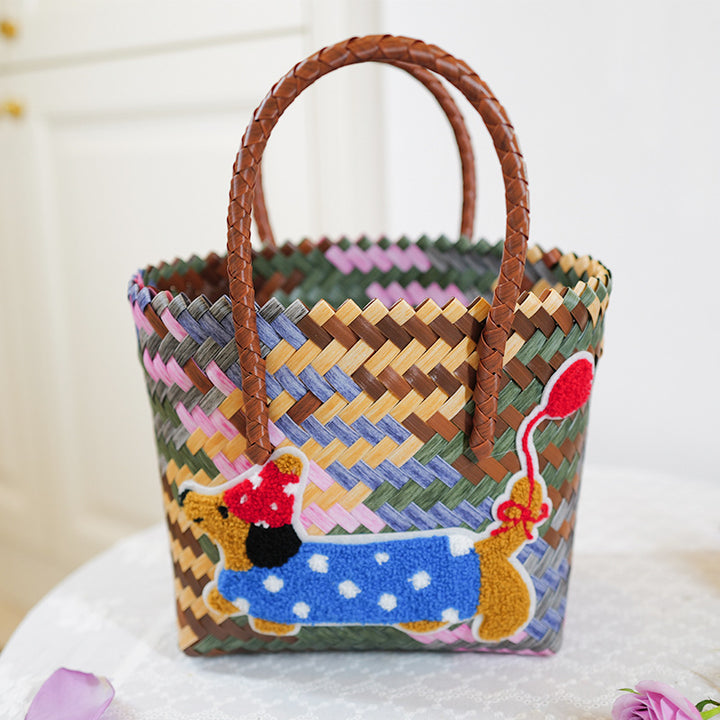 Handwoven Beach Bag Bowlift