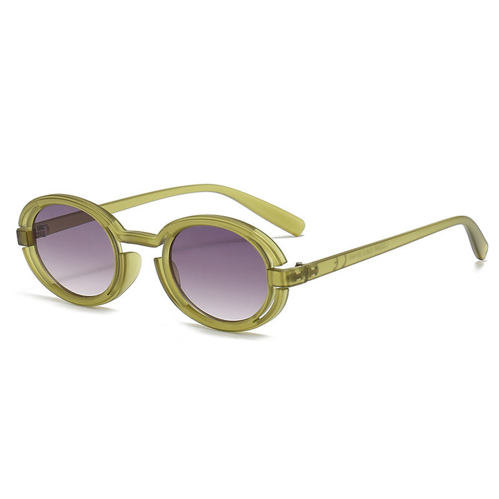 Ladies Round Sunglasses in Modern Retro Style Bowlift