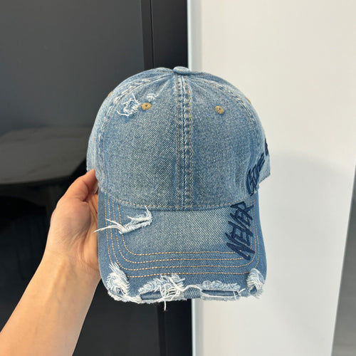 Distressed Baseball Cap