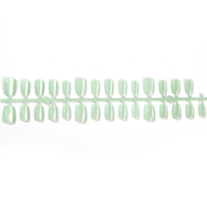 Floral Decorated Press-On Nail Set Bowlift