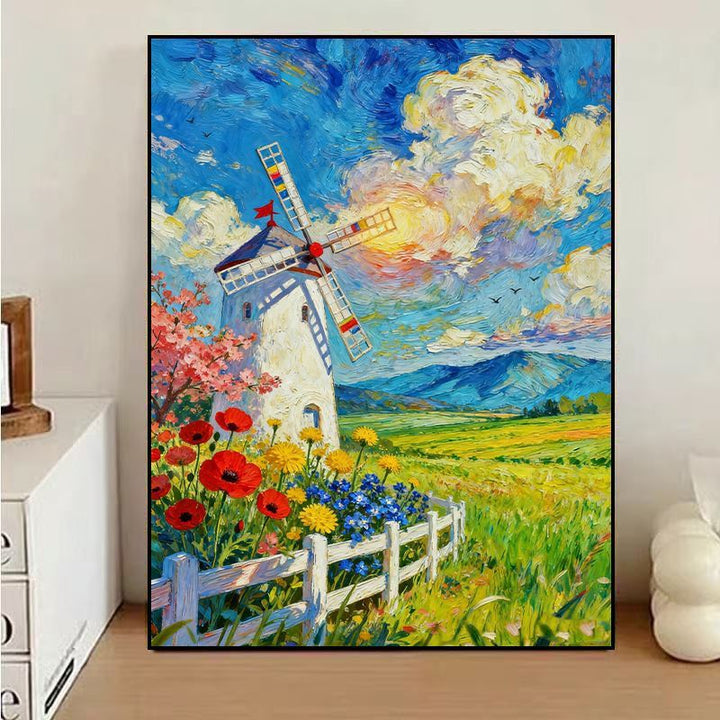 Impressionist Landscape Art Print Bowlift
