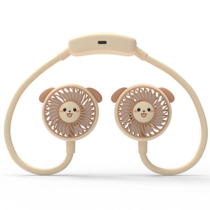 Panda-Themed Neck Cooling Fan Bowlift