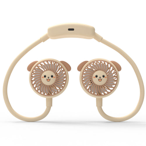 Panda-Themed Neck Cooling Fan Bowlift