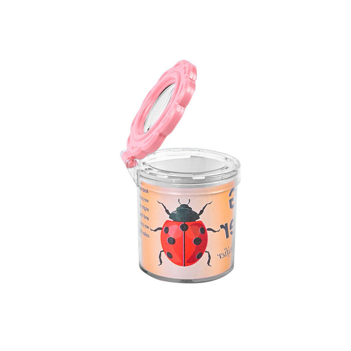 Travel Cosmetic Cream Jar with Flip Mirror and Leakproof Seal Bowlift