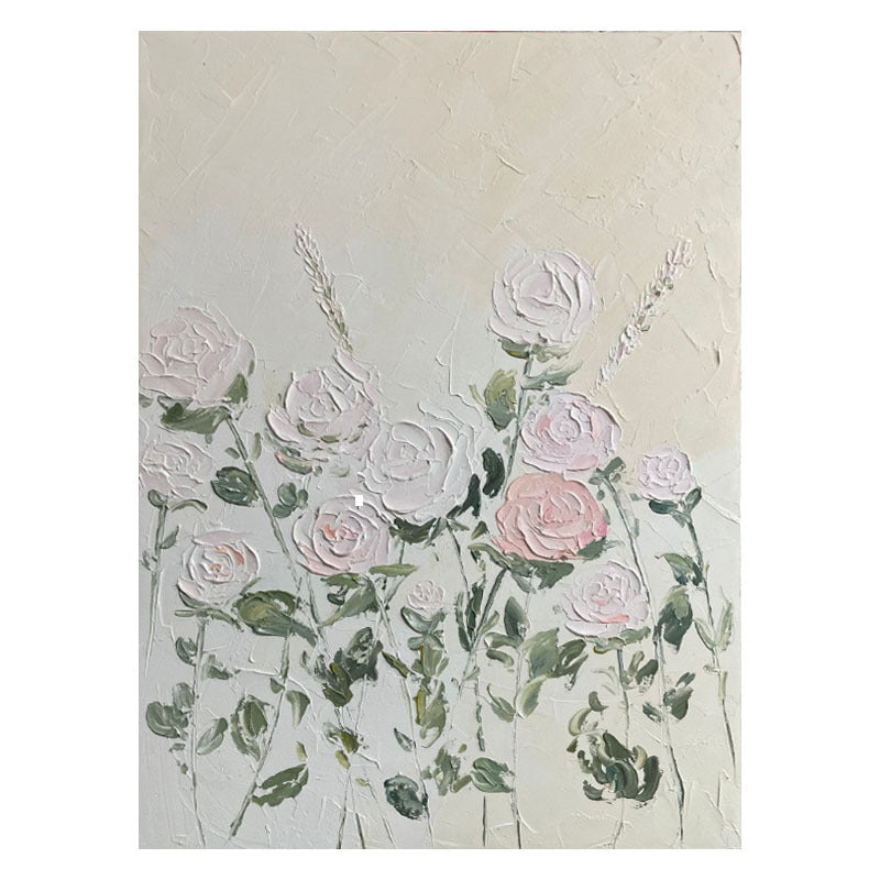 Textured Floral Wall Art