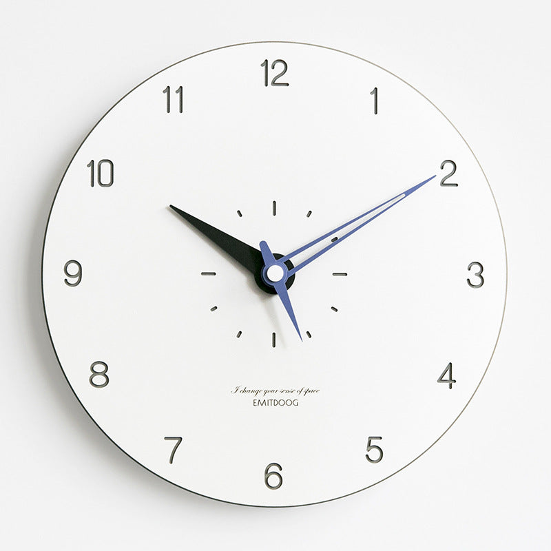 BowLift | Minimalistic Modern Round Wall Decor Silent Clock