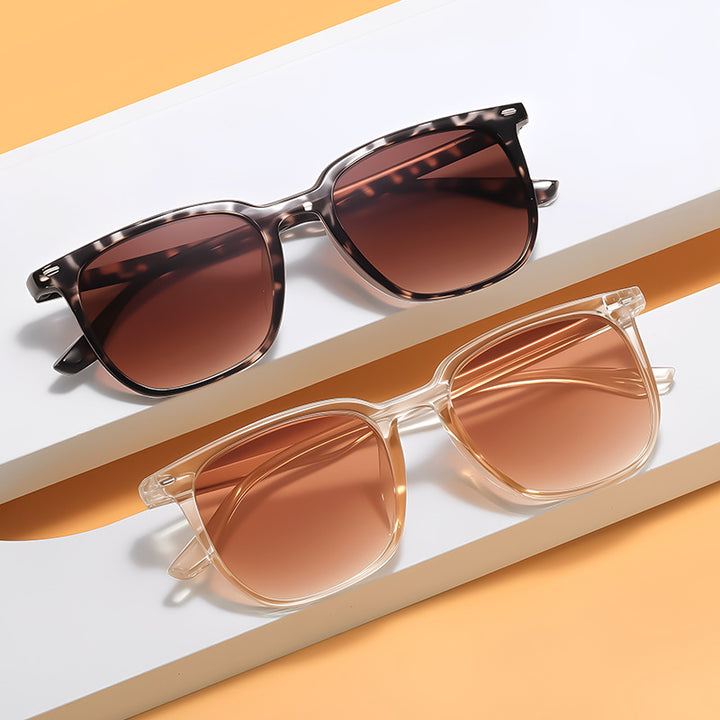 Fashionable Large Frame Sunglasses Bowlift