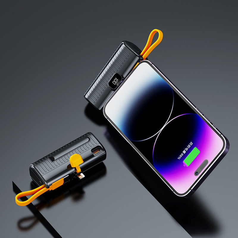 Powerful power bank with digital display and innovative design Bowlift
