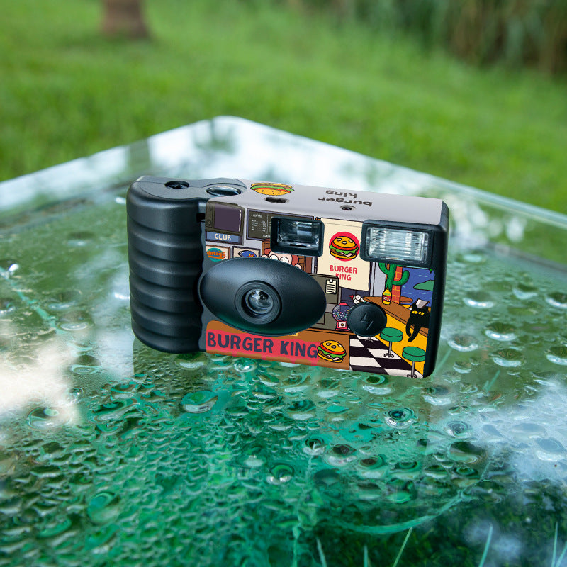 Fun-Themed Disposable Camera Bowlift