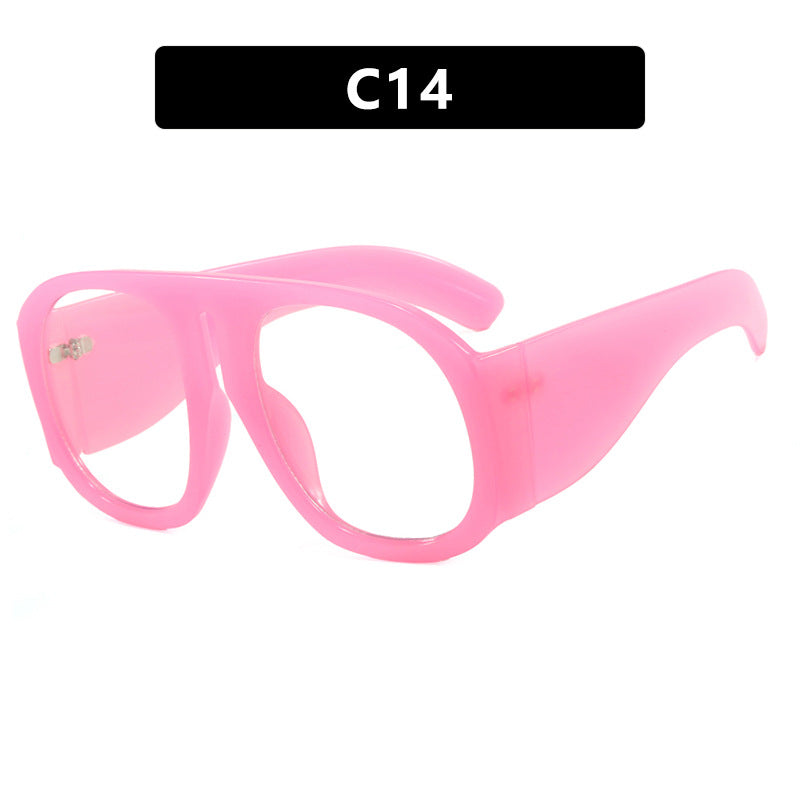 Women's oversized sunglasses with wide frame and high UV protection Bowlift