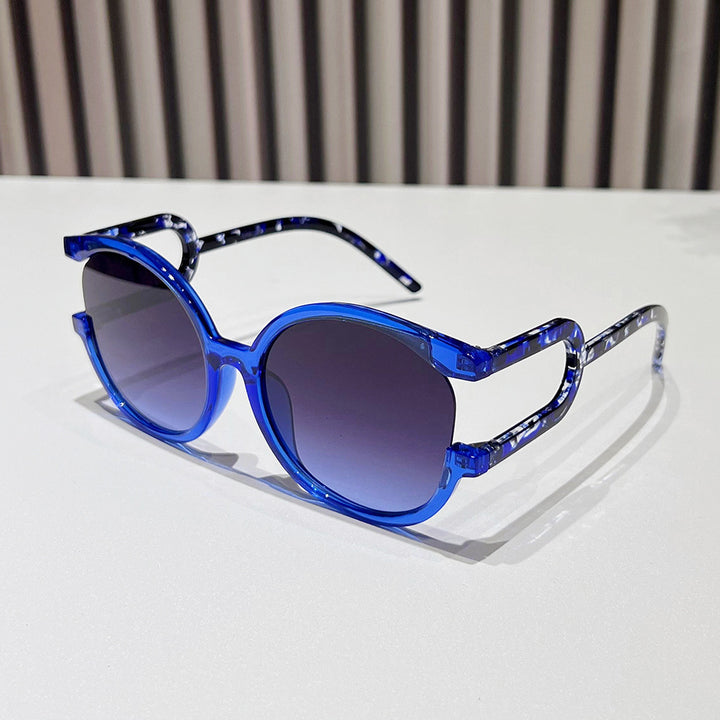Avant-Garde Circular Frame Sunglasses Bowlift