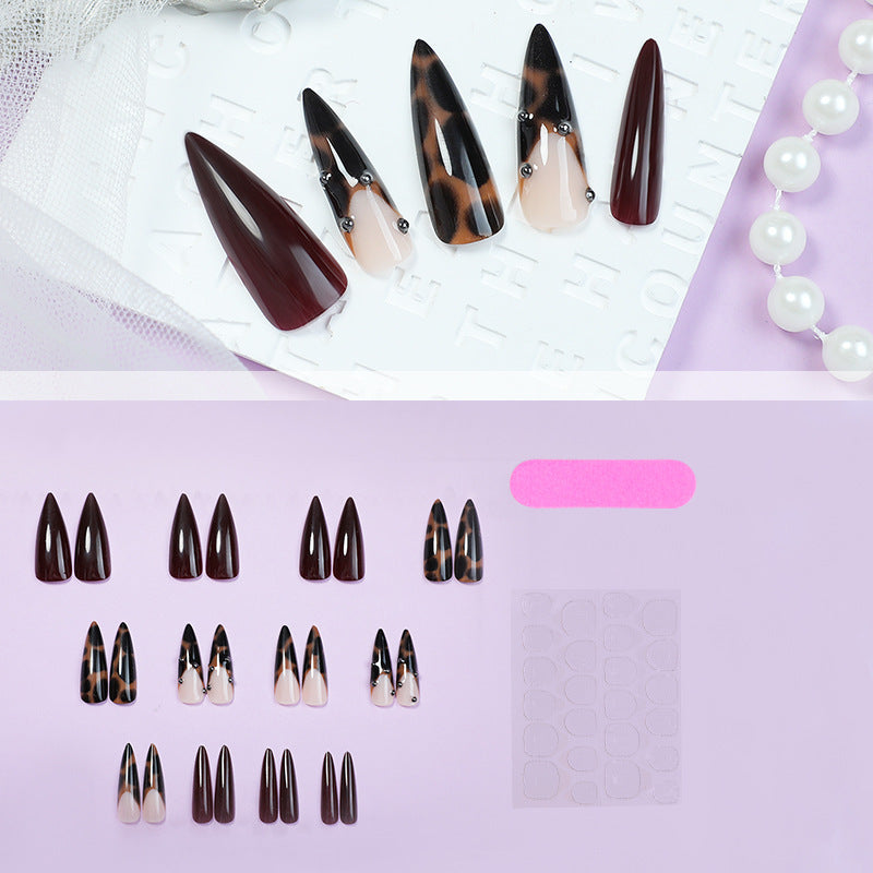 Decorative Press-On Nail Art Bowlift