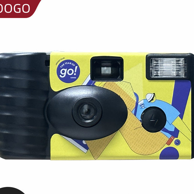 Playful Graphic Disposable Camera Bowlift
