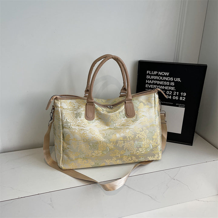 Elegant travel bag with luxurious pattern print Bowlift