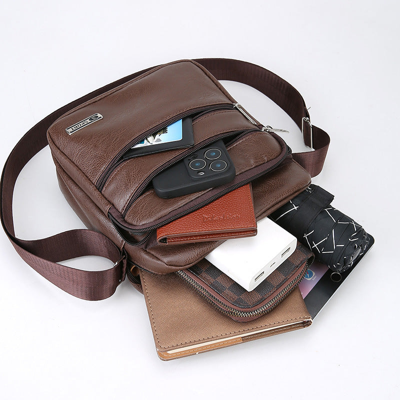 Urban Leather Crossbody Bag Bowlift