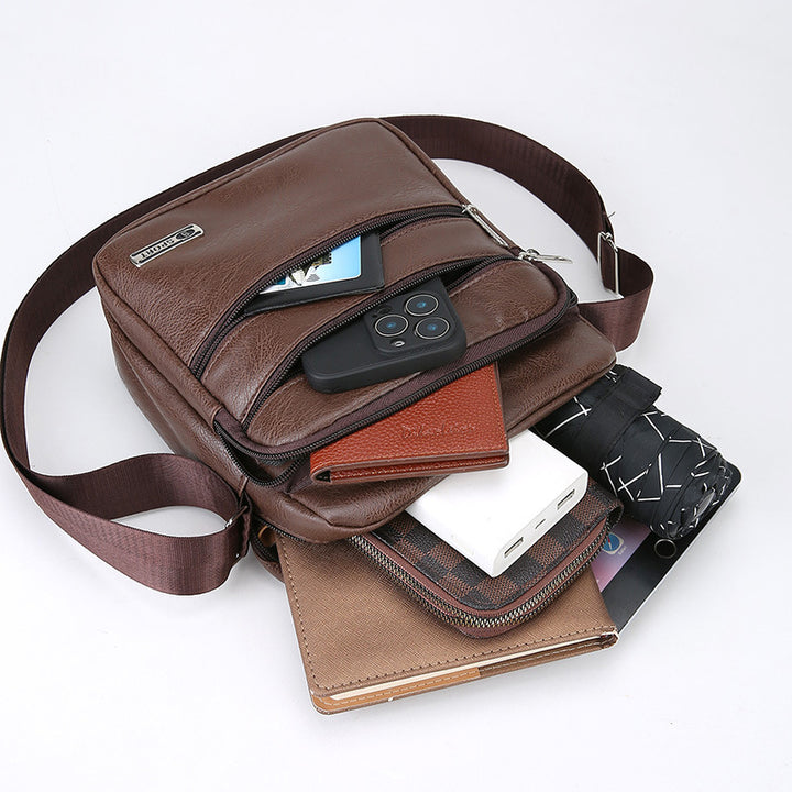 Urban Leather Crossbody Bag Bowlift