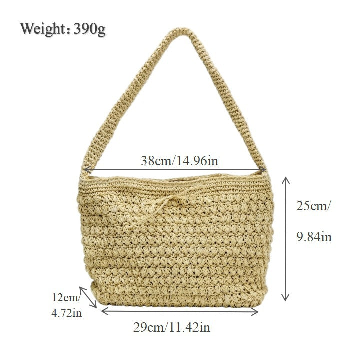 Handmade Macrame Shoulder Bag Bowlift