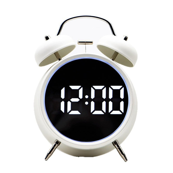 Digital Alarm Clock in Retro Style Bowlift