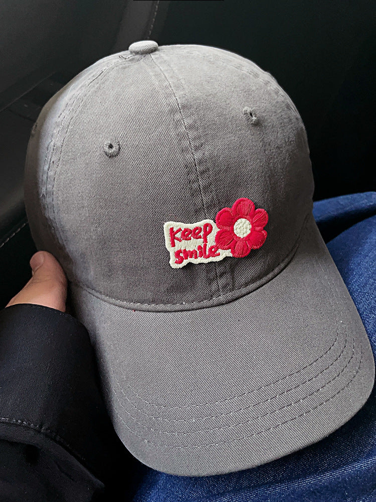 Women's Embroidered Motivational Baseball Cap Bowlift