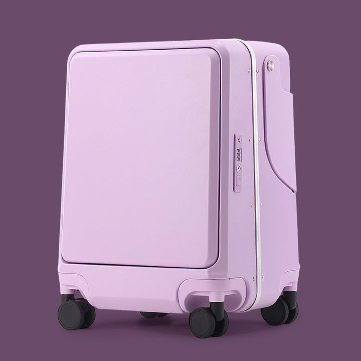 Women's Innovative Smart Carry-On Suitcase Bowlift