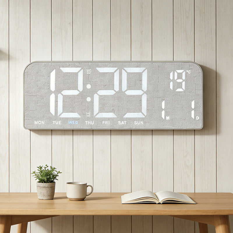 Digital Alarm Clock Bowlift