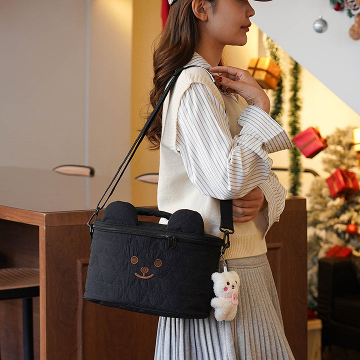 Quilted Animal Design Lunchbox Bowlift