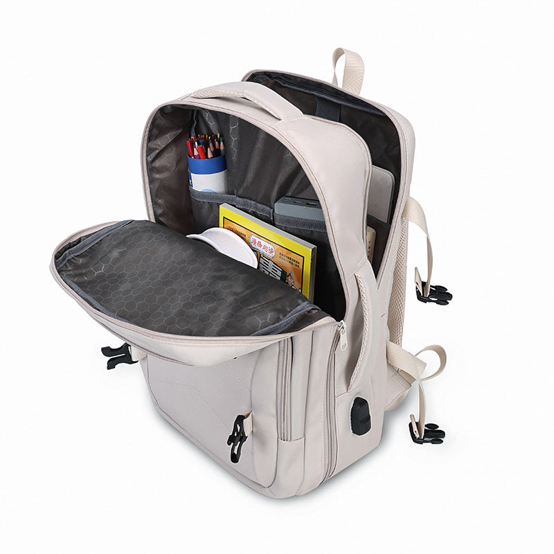 Versatile backpack with ergonomic design and functional compartments Bowlift