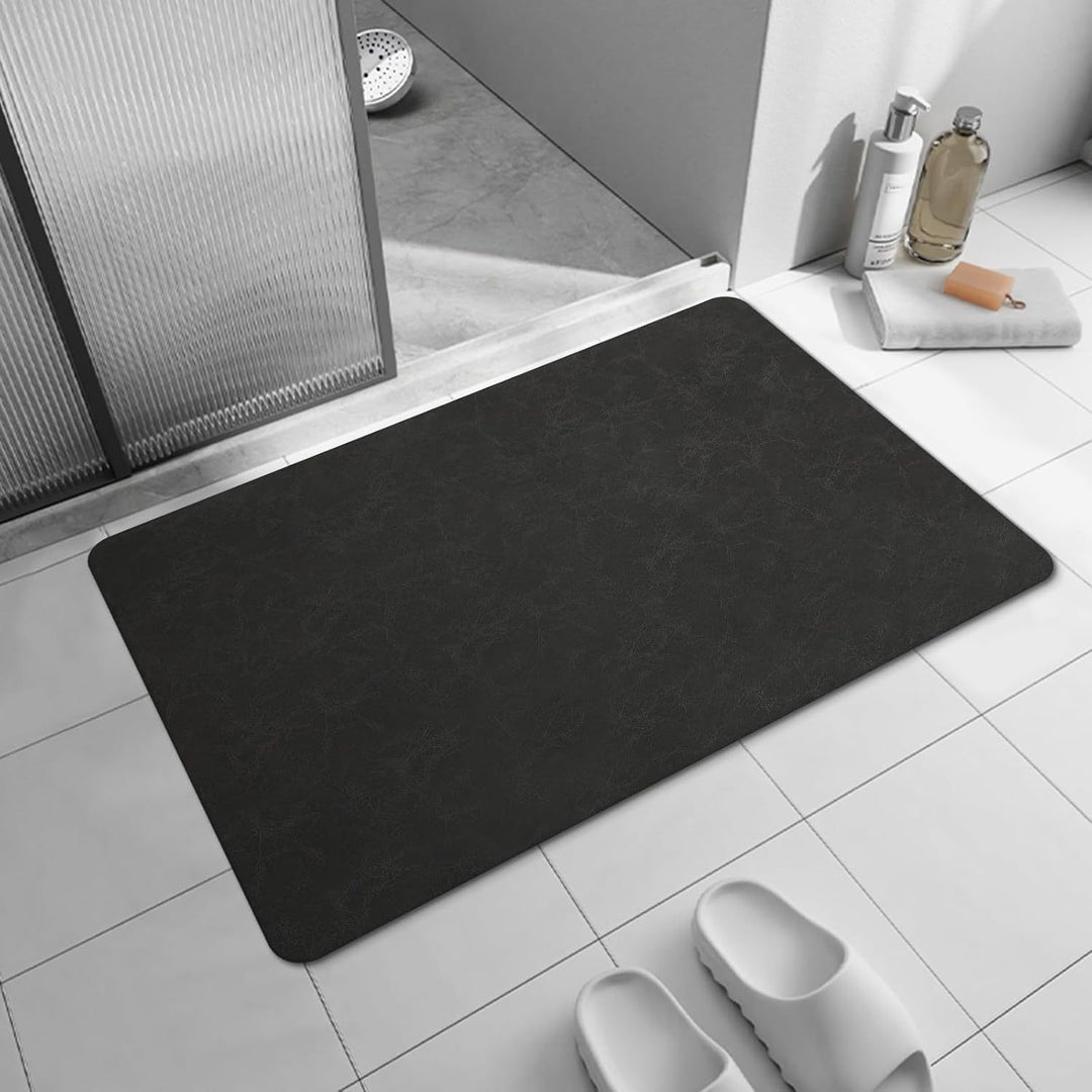 Textured Bath Rug Bowlift