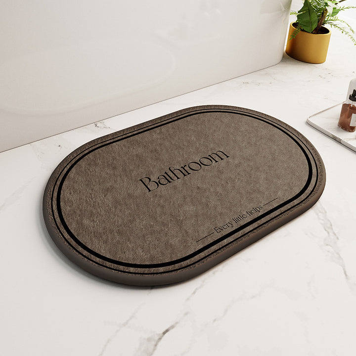 Soft Cotton Bathroom Mat Bowlift