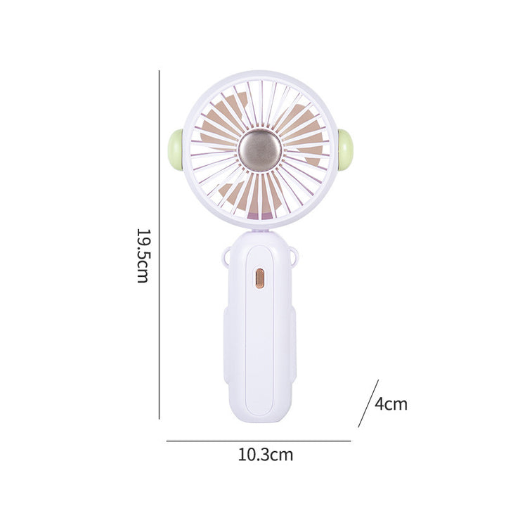 Cute Character Portable Handheld Fan Bowlift