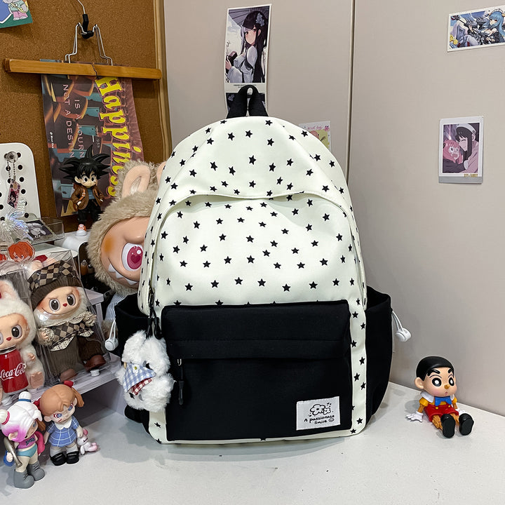 Stylish Star Print Backpack