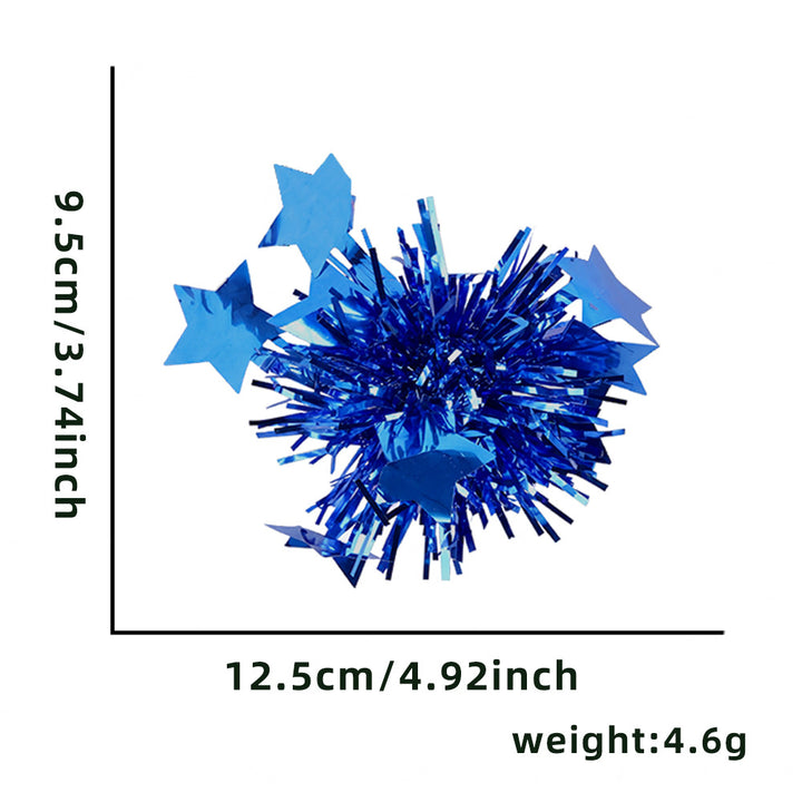 Unisex nan kompakter Cheerleader Pompon made of metallic foil Bowlift