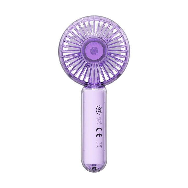 Ladies portable hand fan with ergonomic design and variable speed control Bowlift