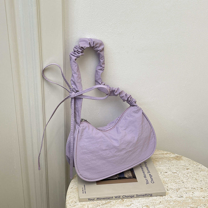 WoTextured Fabric Sling Bag Bowlift
