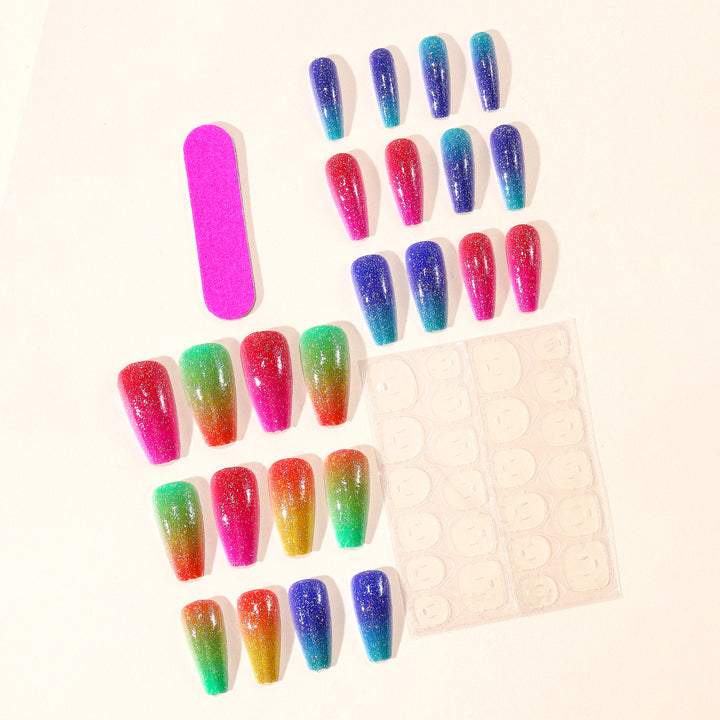 Colorful Glitter Nail Art Kit Bowlift