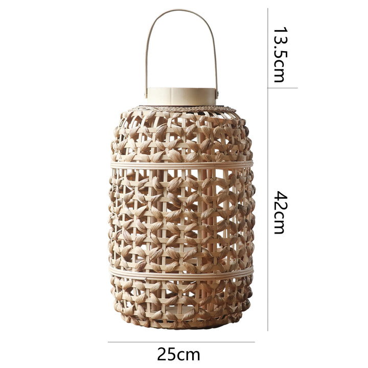 Decorative Rattan Lantern Bowlift