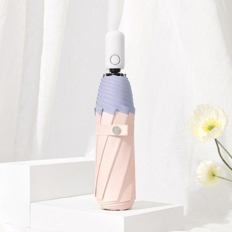Women Foldable Umbrella with Innovative Anti-Slip Surface Bowlift