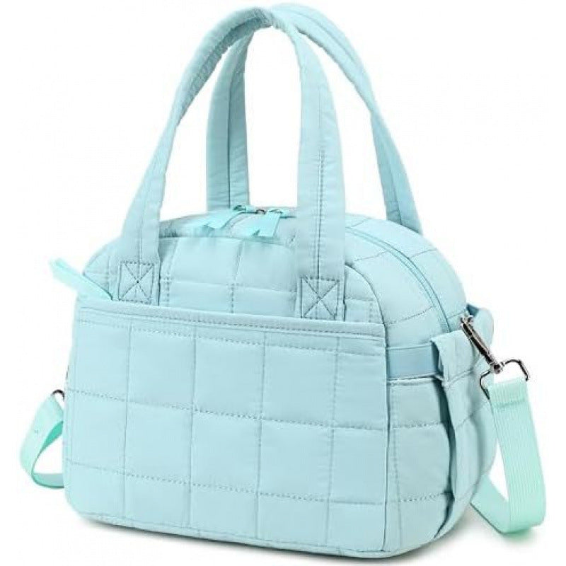 Multifunctional Quilted Shoulder Bag Bowlift